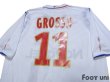 Photo4: Olympique Lyonnais 2008-2009 Home Shirt #11 Grosso (4)