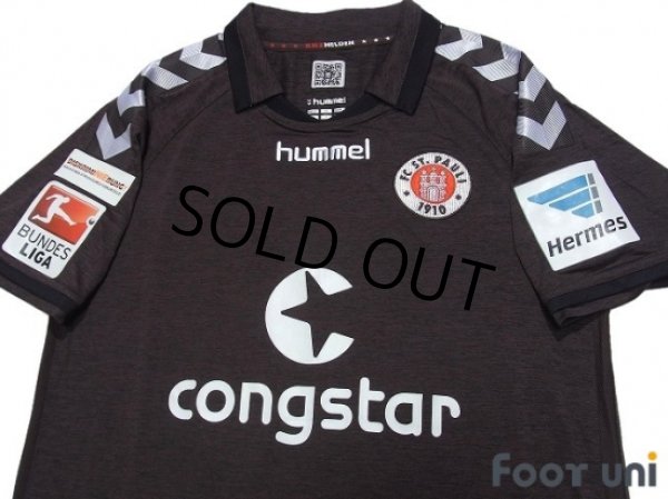 Photo3: FC St.Pauli 2014-2015 Home Shirt #22 Görlitz Bundesliga Patch/Badge Hermes Patch/Badge DISKRIMINIERUNG Patch/Badge (3)