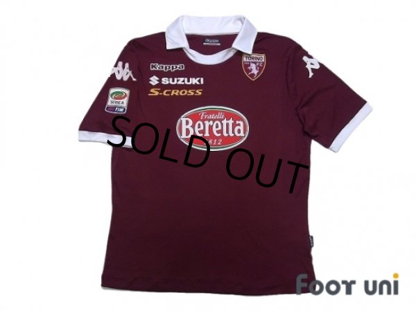 Photo1: Torino 2013-2014 Home Shirt #11 Alessio Cerci Serie A Tim Patch/Badge w/tags (1)