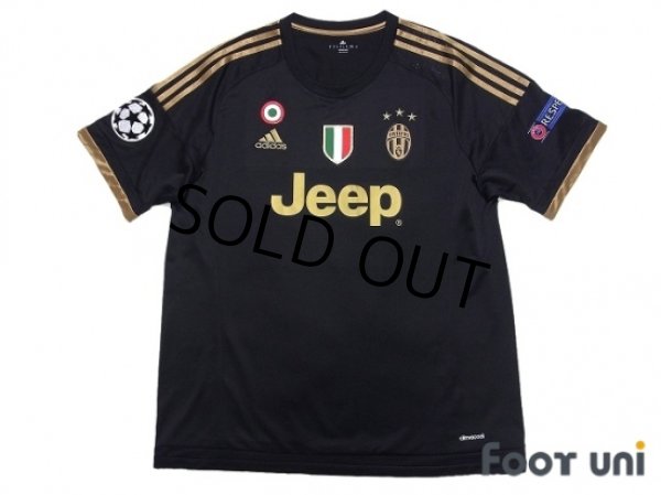 Photo1: Juventus 2015-2016 3rd Shirt #10 Pogba Champions League Patch/Badge Respect Patch/Badge w/tags (1)