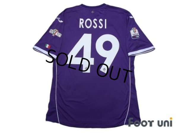 Photo2: Fiorentina 2013-2014 Home Shirt #49 Rossi w/tags (2)