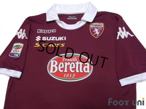 Photo3: Torino 2013-2014 Home Shirt #11 Alessio Cerci Serie A Tim Patch/Badge w/tags (3)