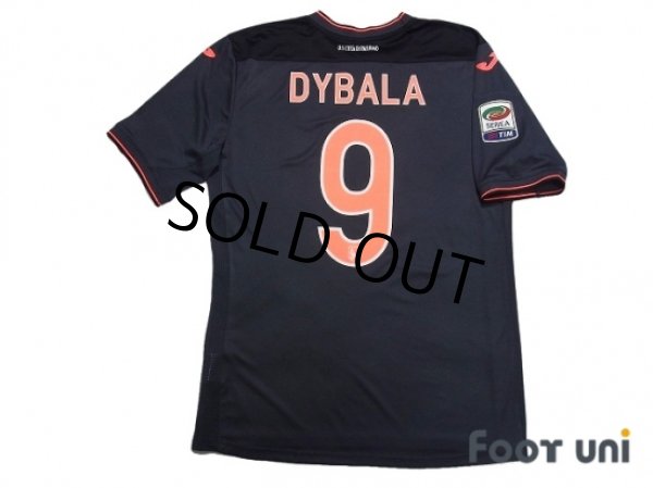 Photo2: Palermo 2014-2015 3rd Shirt #9 Dybala Serie A Tim Patch/Badge w/tags (2)