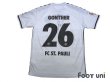 Photo2: FC St.Pauli 2014-2015 Away Autographed Shirt #26 Gonther Bundesliga Patch/Badge Hermes Patch/Badge (2)