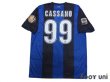 Photo2: Inter Milan 2012-2013 Home Shirt #99 Cassano Serie A Tim Patch/Badge (2)