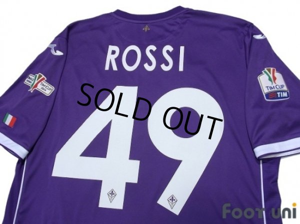 Photo4: Fiorentina 2013-2014 Home Shirt #49 Rossi w/tags (4)