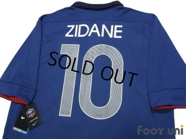 Photo4: France 2011 Home Shirt #10 Zidane w/tags (4)