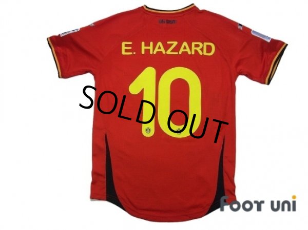 Photo2: Belgium 2014 Home #15 E.Hazard FIFA World Cup 2014 Brazil Patch/Badge w/tags (2)