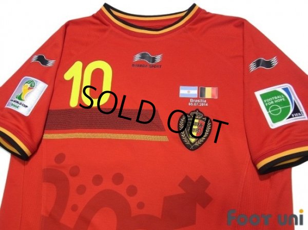 Photo3: Belgium 2014 Home #15 E.Hazard FIFA World Cup 2014 Brazil Patch/Badge w/tags (3)