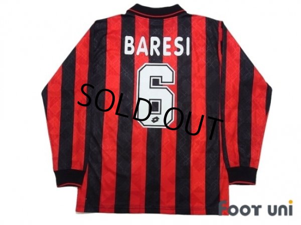 ACミラノ 84/85 アウェイ ユニフォーム #6 BARESI 長袖 ACミラノ 84/85 アウェイ ユニフォーム #6 BARESI 長袖 - メルカリ