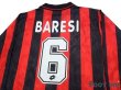 Photo4: AC Milan 1995-1996 Home Long Sleeve Shir #6 Baresi (4)