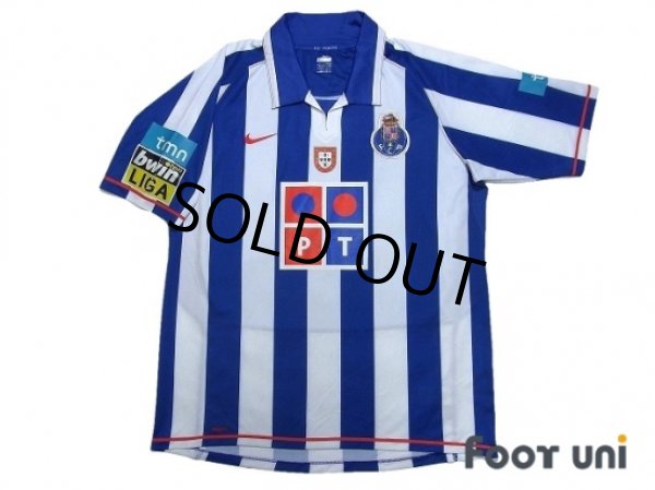 Photo1: FC Porto 2007-2008 Home Shirt #9 Quaresma (1)