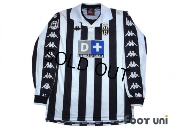Photo1: Juventus 1999-2000 Home Long Sleeve Shirt #10 Del Piero Lega Calcio Patch/Badge (1)