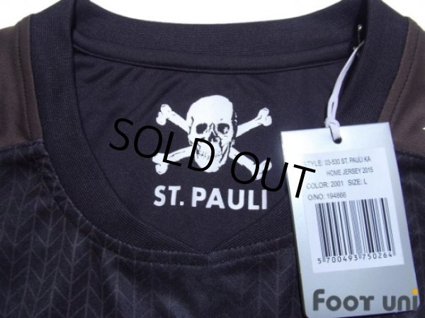 Photo4: FC St. Pauli 2015-2016 Home Shirt (4)