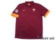 Photo1: AS Roma 2014-2015 Home Shirt #16 De Rossi Serie A Tim Patch/Badge w/tags (1)