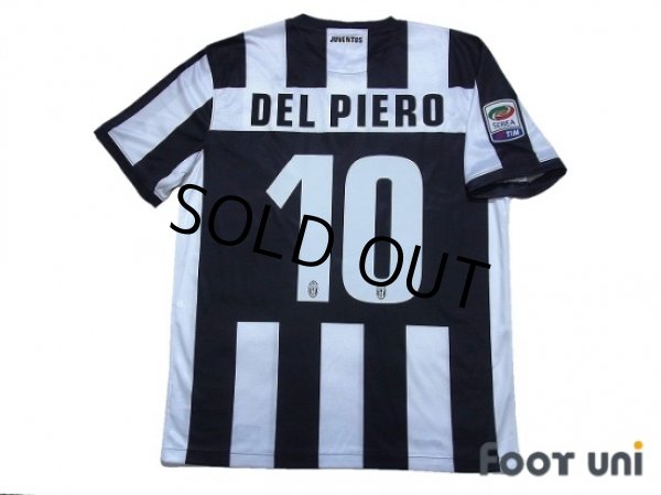 Photo2: Juventus 2012-2013 Home Shirt #10 Del Piero Serie A Tim Patch/Badge (2)