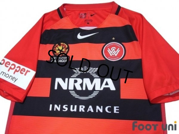 Photo3: Western Sydney Wanderers FC 2016-2017 Home Shirt (3)