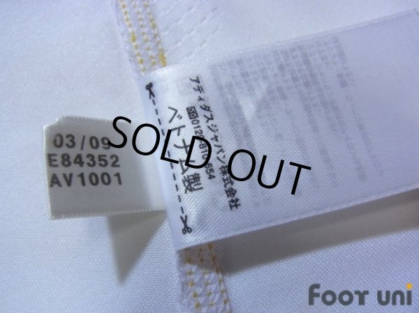 Photo6: Real Madrid 2009-2010 Home Shirt #9 Ronaldo LFP Patch/Badge (6)