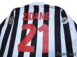 Photo4: Juventus 1998-1999 Home Long Sleeve Shirt #21 Zidane Lega Calcio Patch/Badge (4)