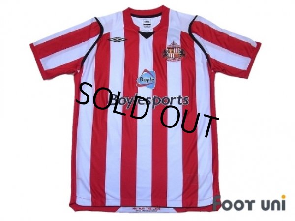 Photo1: Sunderland 2008-2009 Home Shirt w/tags (1)