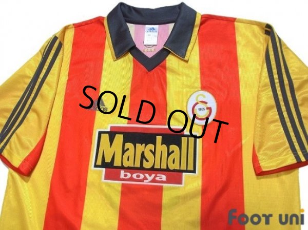Photo3: Galatasaray 1999-2000 Home Shirt #9 Hakan Şükür (3)