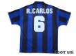 Photo2: Inter Milan 1995-1996 Home Shirt #6 Roberto Carlos (2)