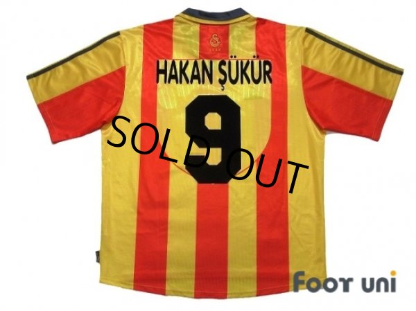 Photo2: Galatasaray 1999-2000 Home Shirt #9 Hakan Şükür (2)