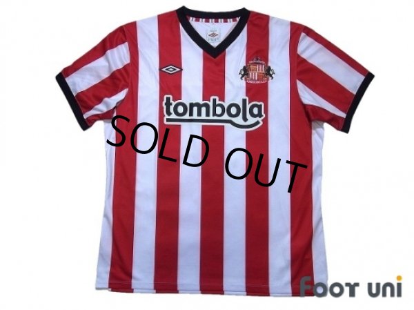 Photo1: Sunderland 2011-2012 Home Shirt #3 Asamoah Gyan w/tags (1)