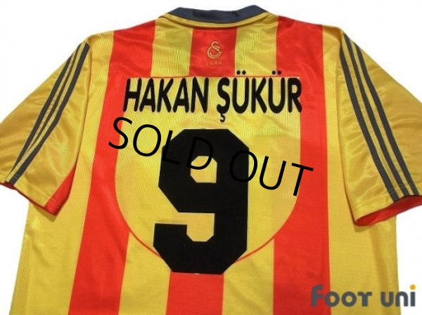 Photo4: Galatasaray 1999-2000 Home Shirt #9 Hakan Şükür (4)