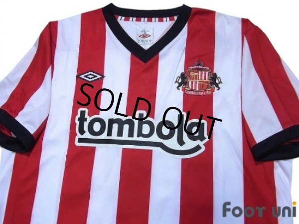 Photo3: Sunderland 2011-2012 Home Shirt #3 Asamoah Gyan w/tags (3)