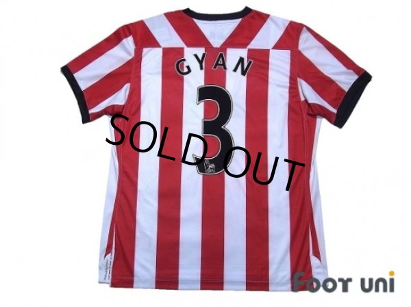 Photo2: Sunderland 2011-2012 Home Shirt #3 Asamoah Gyan w/tags (2)