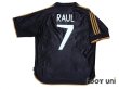 Photo2: Real Madrid 1999-2001 3rd Shirt #7 Raul (2)