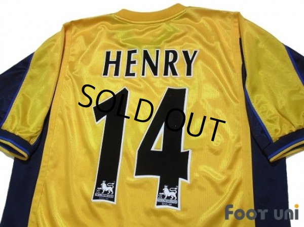 Photo4: Arsenal 1999-2001 Away Shirt #14 Henry (4)