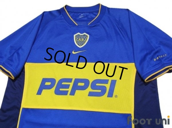 Photo3: Boca Juniors 2001-2002 Home Shirt (3)