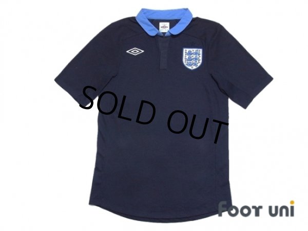 Photo1: England 2012 Away Shirt (1)