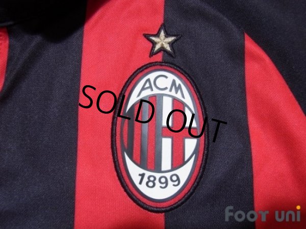 Photo5: AC Milan 2018-2019 Home Shirt (5)