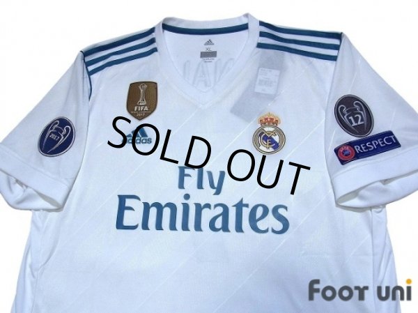 Photo3: Real Madrid 2017-2018 Home Shirt #7 Ronaldo w/tags (3)