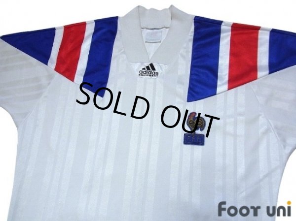 Photo3: France 1992 Away Shirt (3)