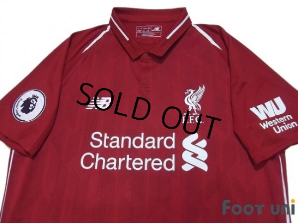 Photo3: Liverpool 2018-2019 Home Shirt #11 Mohamed Salah Primeira Liga Patch/Badge w/tags (3)