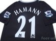 Photo4: Manchester City 2006-2007 Away Shirt #21 Hamann BARCLAYS PREMIERSHIP Patch/Badge (4)