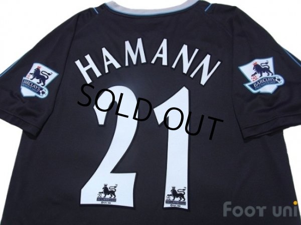 Photo4: Manchester City 2006-2007 Away Shirt #21 Hamann BARCLAYS PREMIERSHIP Patch/Badge (4)