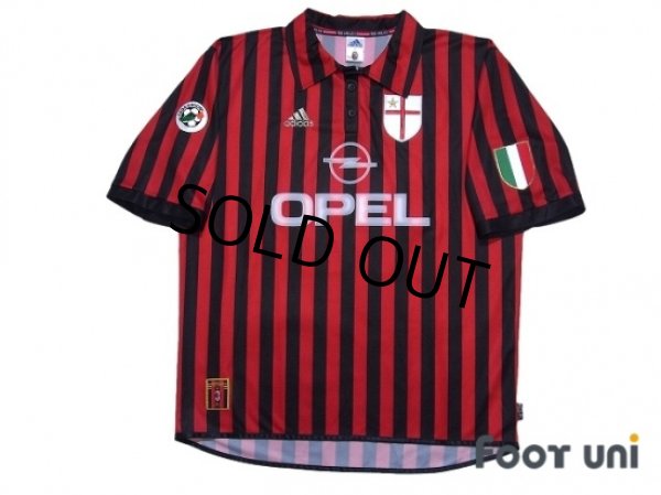 Photo1: AC Milan Centenario Shirt #10 Boban Scudetto Patch/Badge w/tags (1)