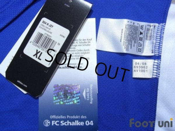 Photo8: Schalke04 2008-2010 Home Shirt #22 Kuranyi w/tags (8)