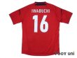 Photo2: Japan Woman 2012 Away Shirt #16 Mana Iwabuchi w/tags (2)