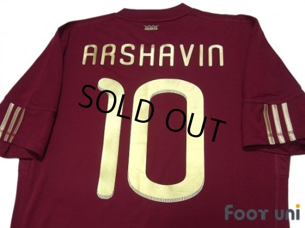 Photo4: Russia 2010 Home Shirt #10 Arshavin w/tags (4)