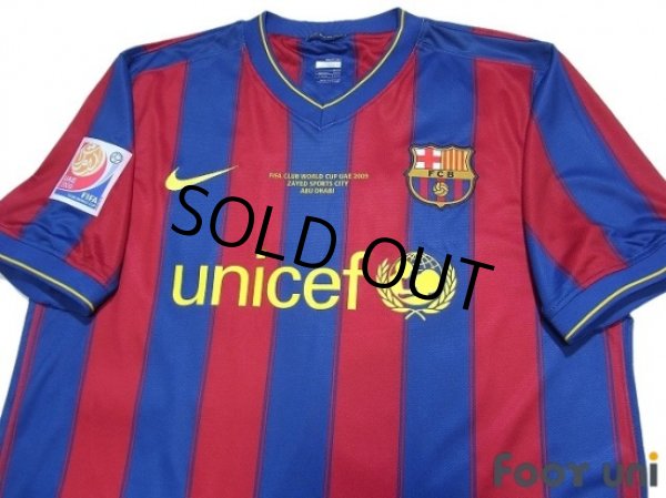 Photo3: FC Barcelona 2009-2010 Home Shirt #10 Messi w/tags (3)