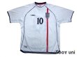 Photo1: England 2002 Home Shirt #10 Owen (1)