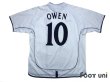 Photo2: England 2002 Home Shirt #10 Owen (2)