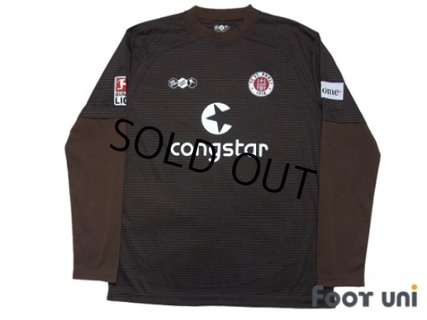 Photo1: FC St. Pauli 2008-2009 Home Long Sleeve Shirt #10 Thomas Meggle (1)