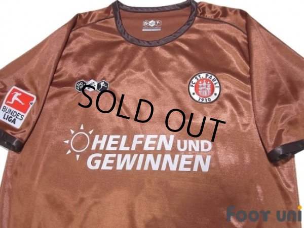 Photo3: FC St. Pauli 2010-2011 Home Centenario Shirt #24 Rothenbach (3)